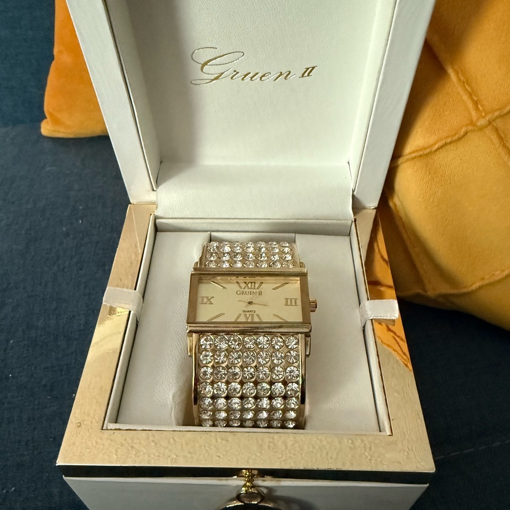 NWT Gruen II Cuff Watch